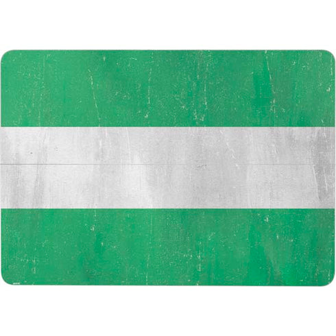 Nigeria Flag Distressed Surface Laptop Studio Skin